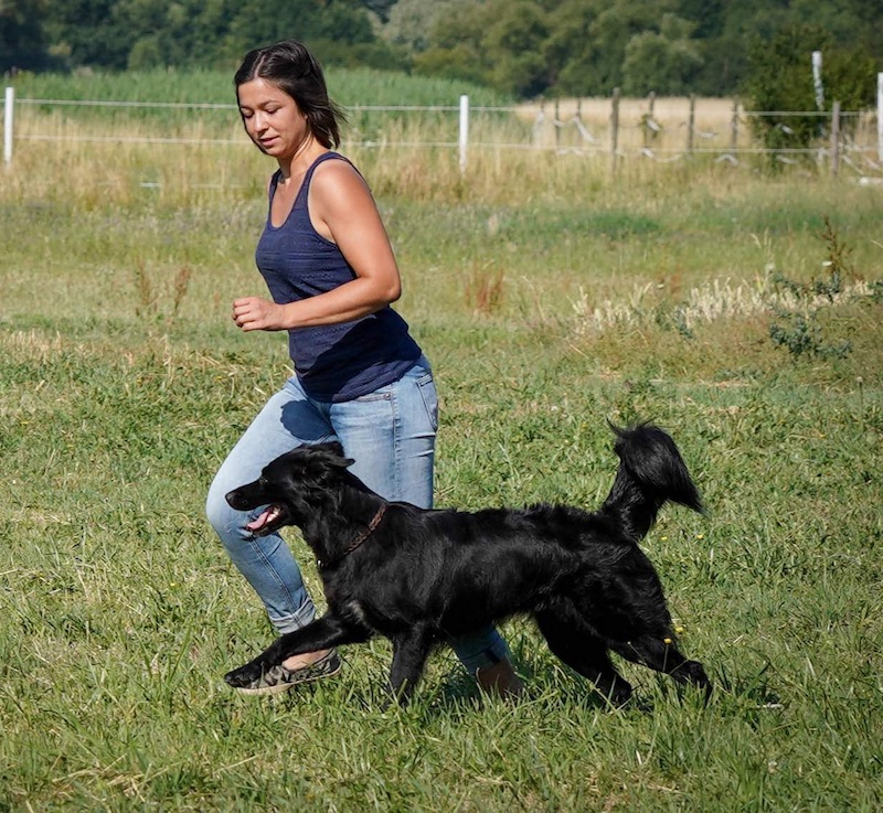 Hannah in Bewegung